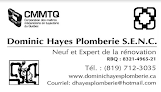 Dominic Hayes Plomberie SENC